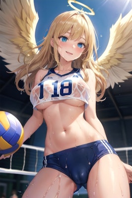 バレーボールの天使