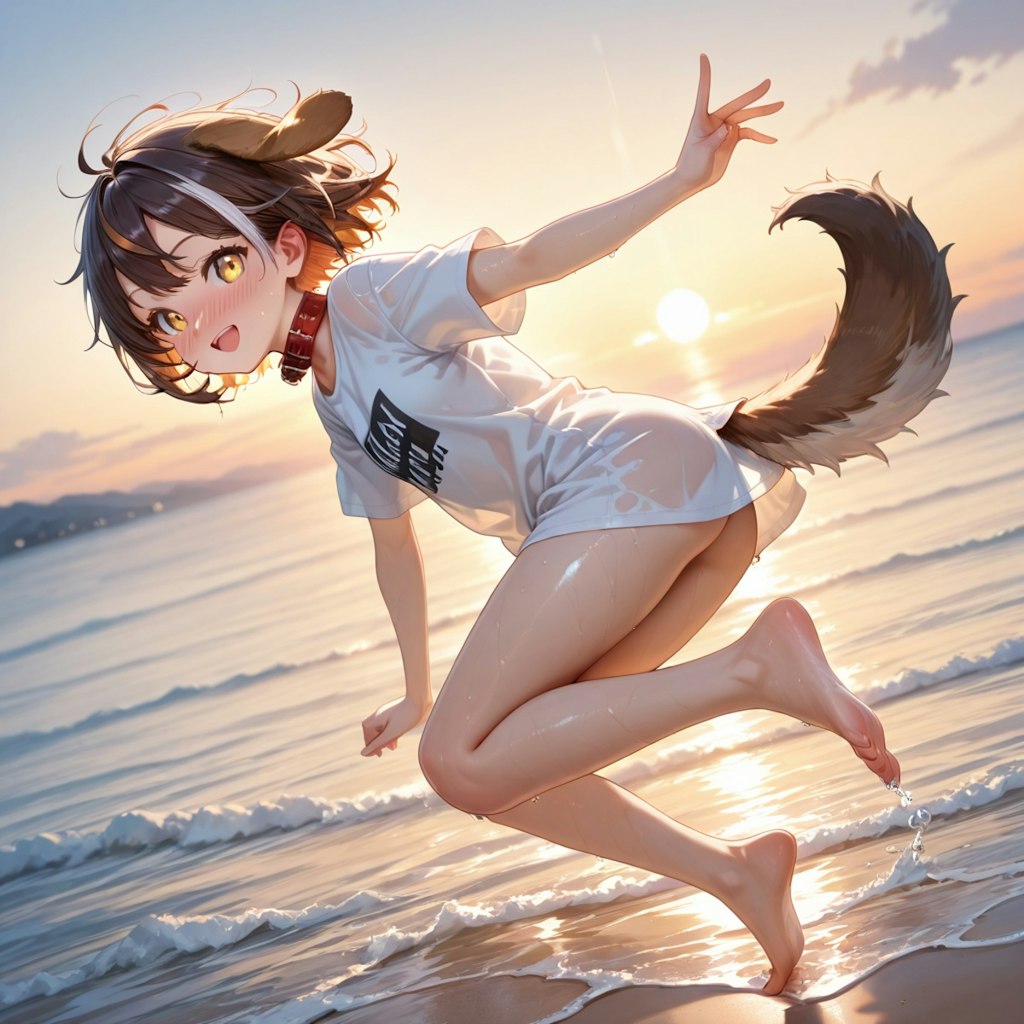海だぁ！
