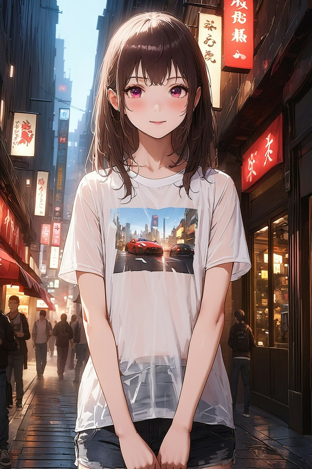 透けるTシャツ