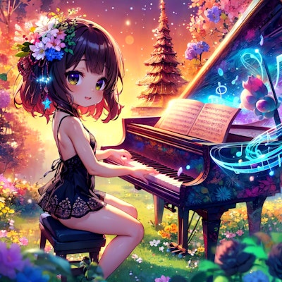 奏でるピアニスト
