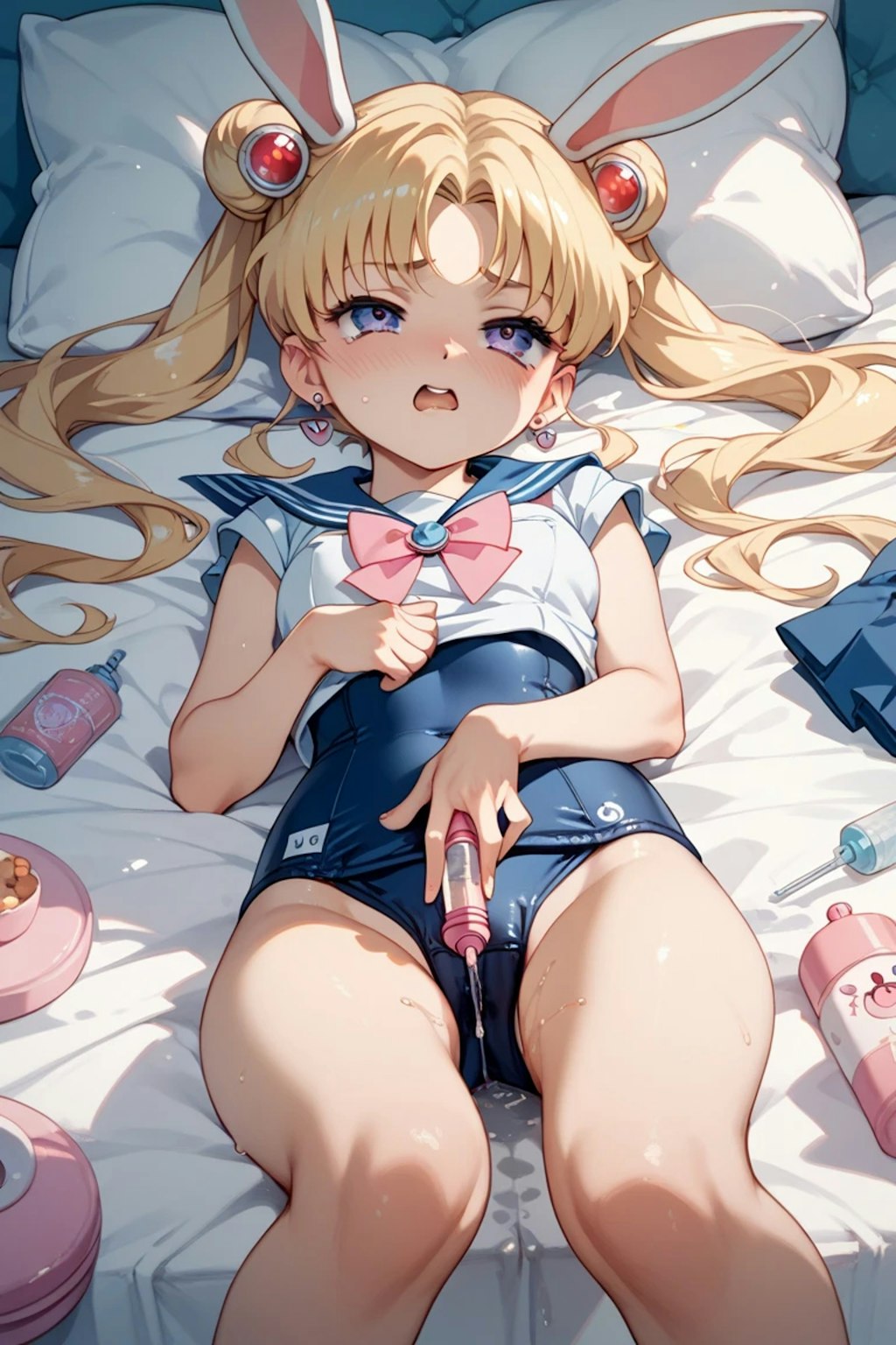 月野うさぎ、オナった！