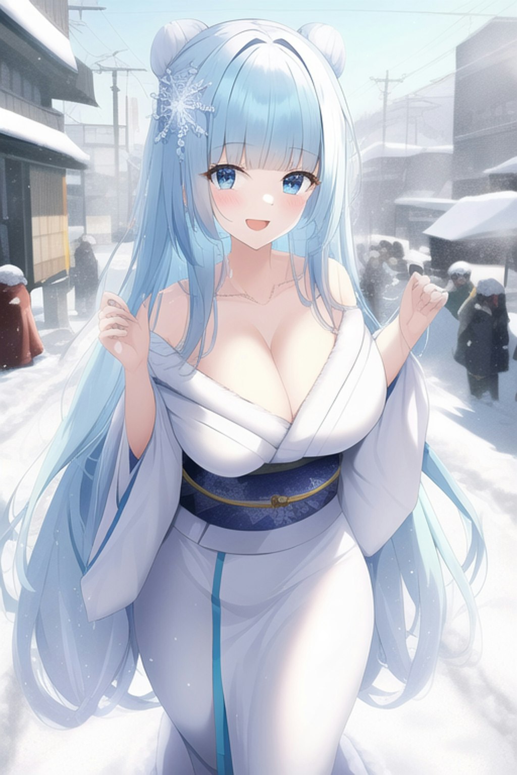 納涼雪女さん