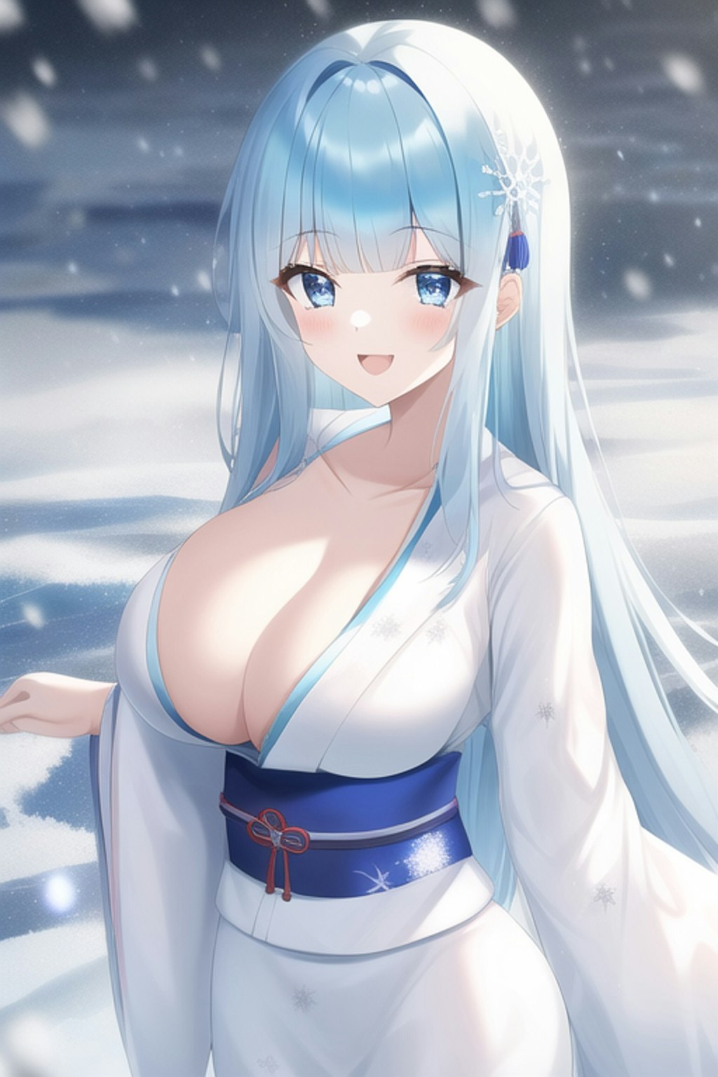 納涼雪女さん