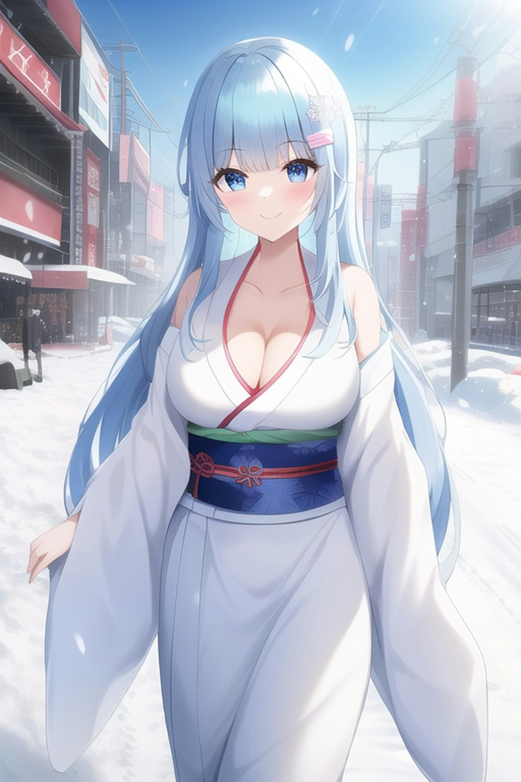 納涼雪女さん