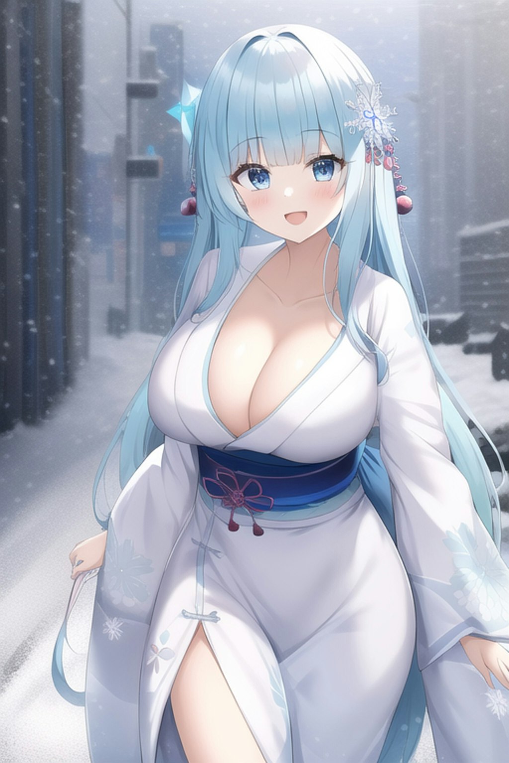 納涼雪女さん