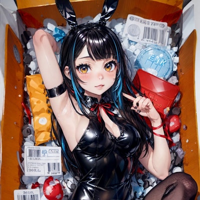 [箱入りバニー] / bunny girl in box