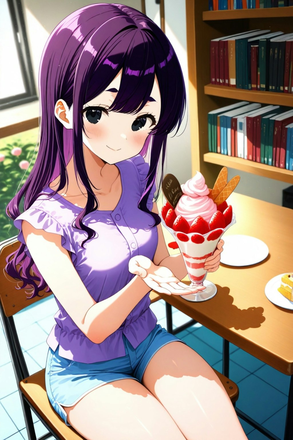 小説『凪瀬スズカとパフェ』【ニャンノ世界】