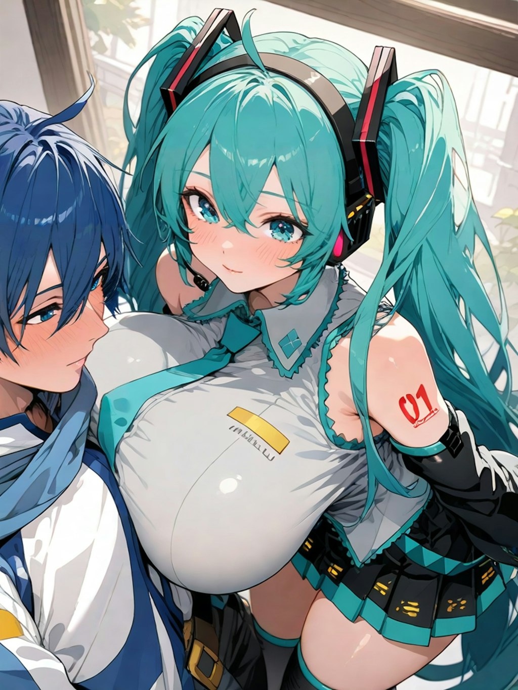 miku kaito Coupling