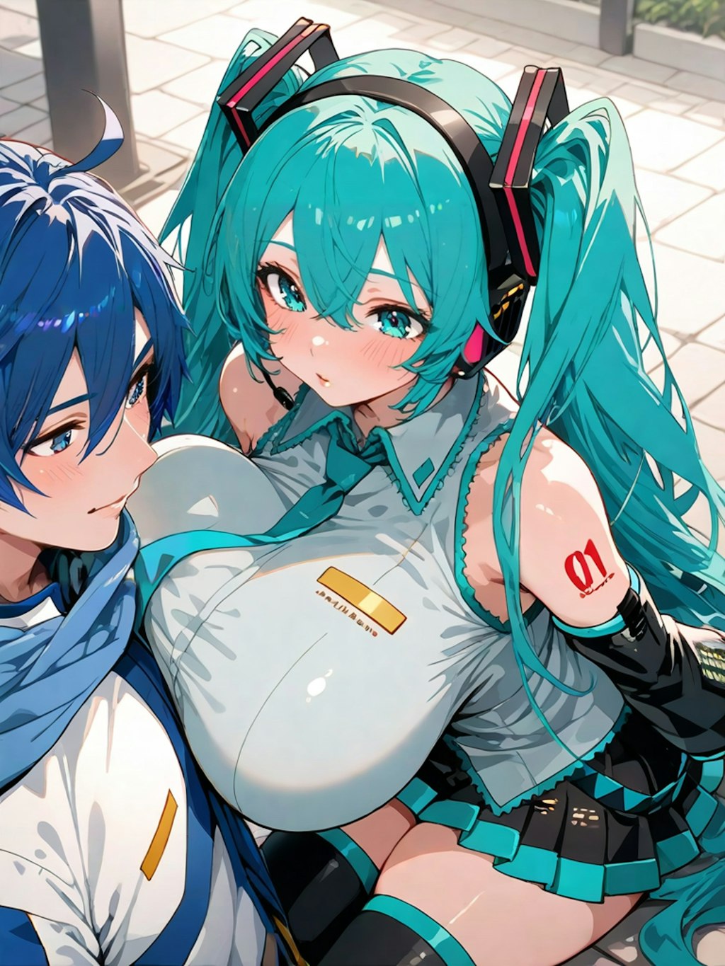 miku kaito Coupling