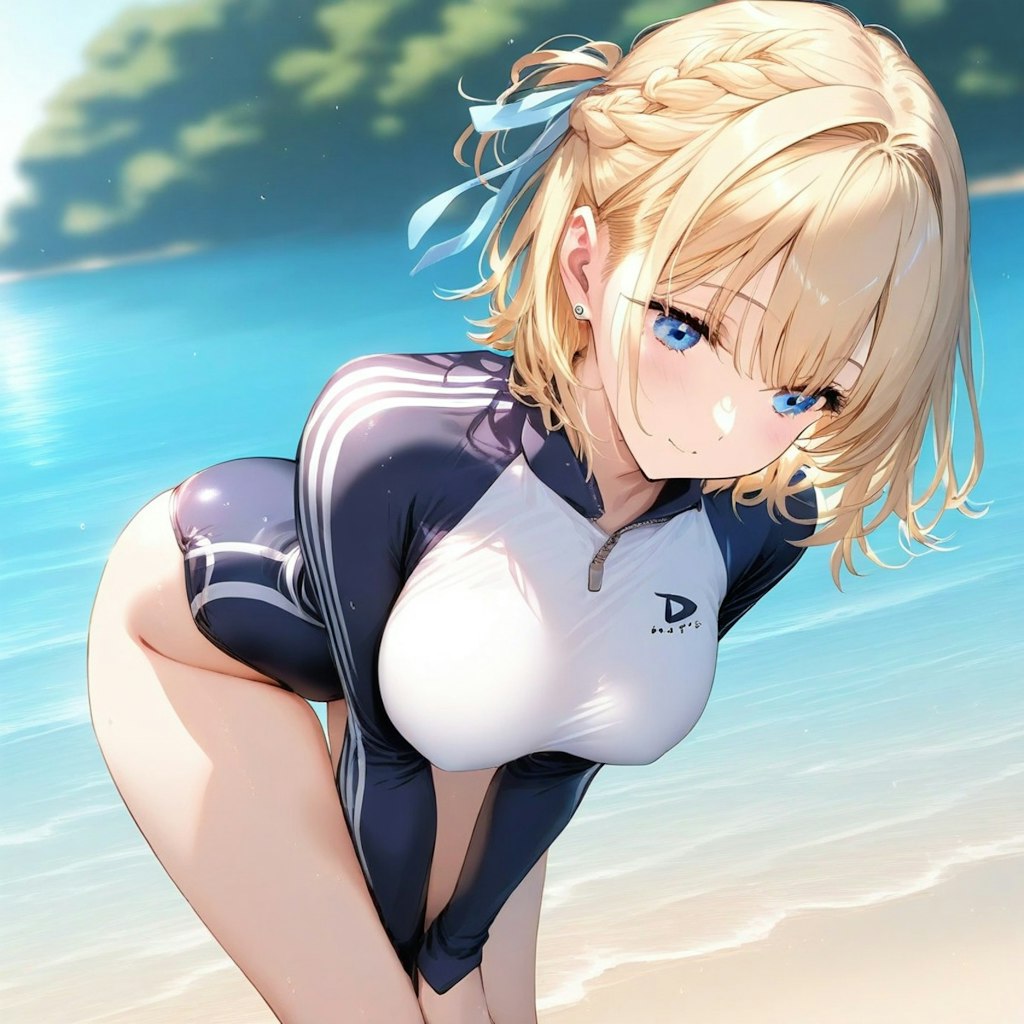 海の日の（新体操）お休み（バカンス）
