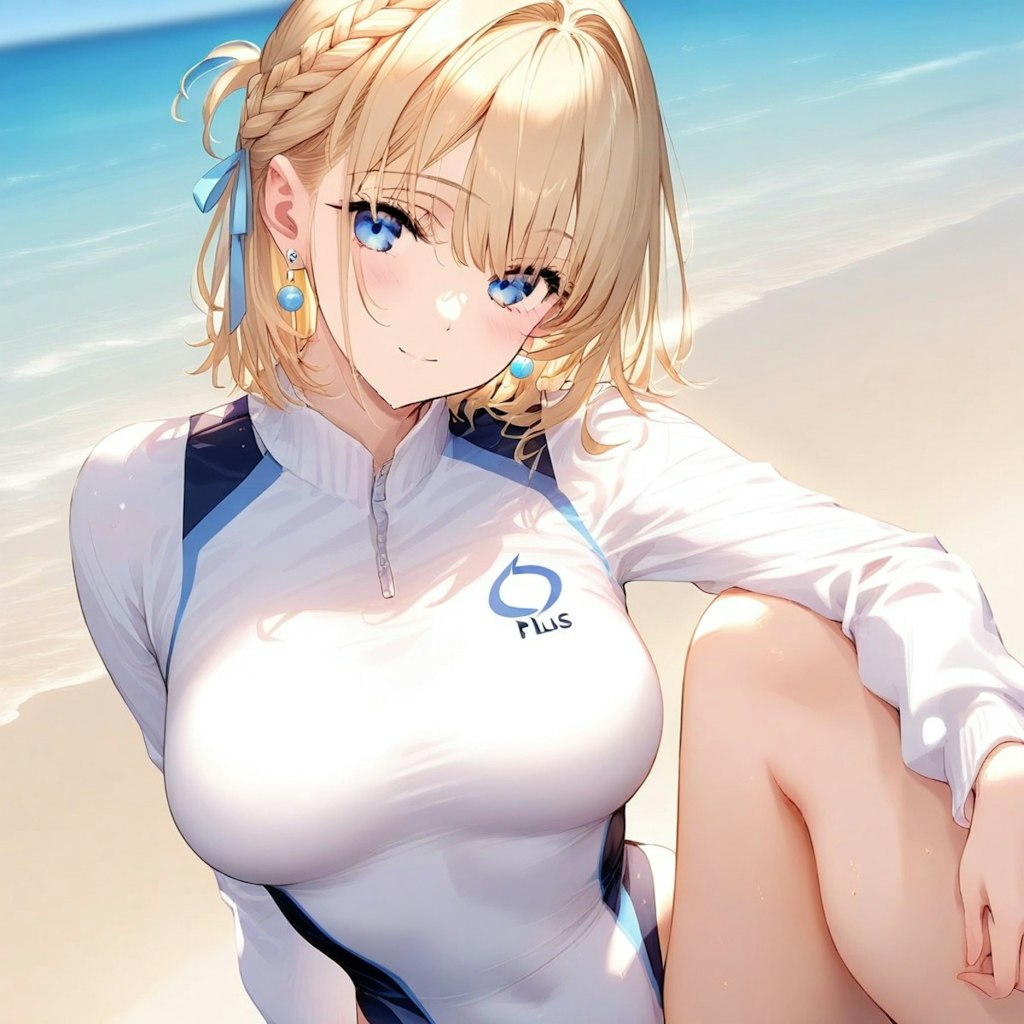 海の日の（新体操）お休み（バカンス）