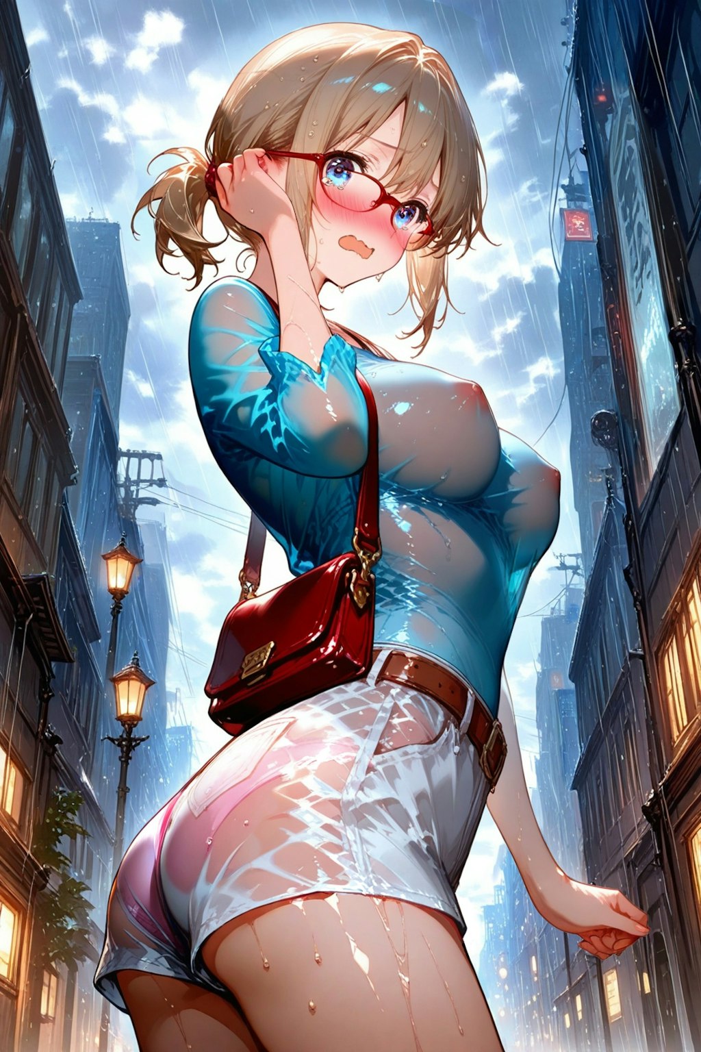 街中11 雨