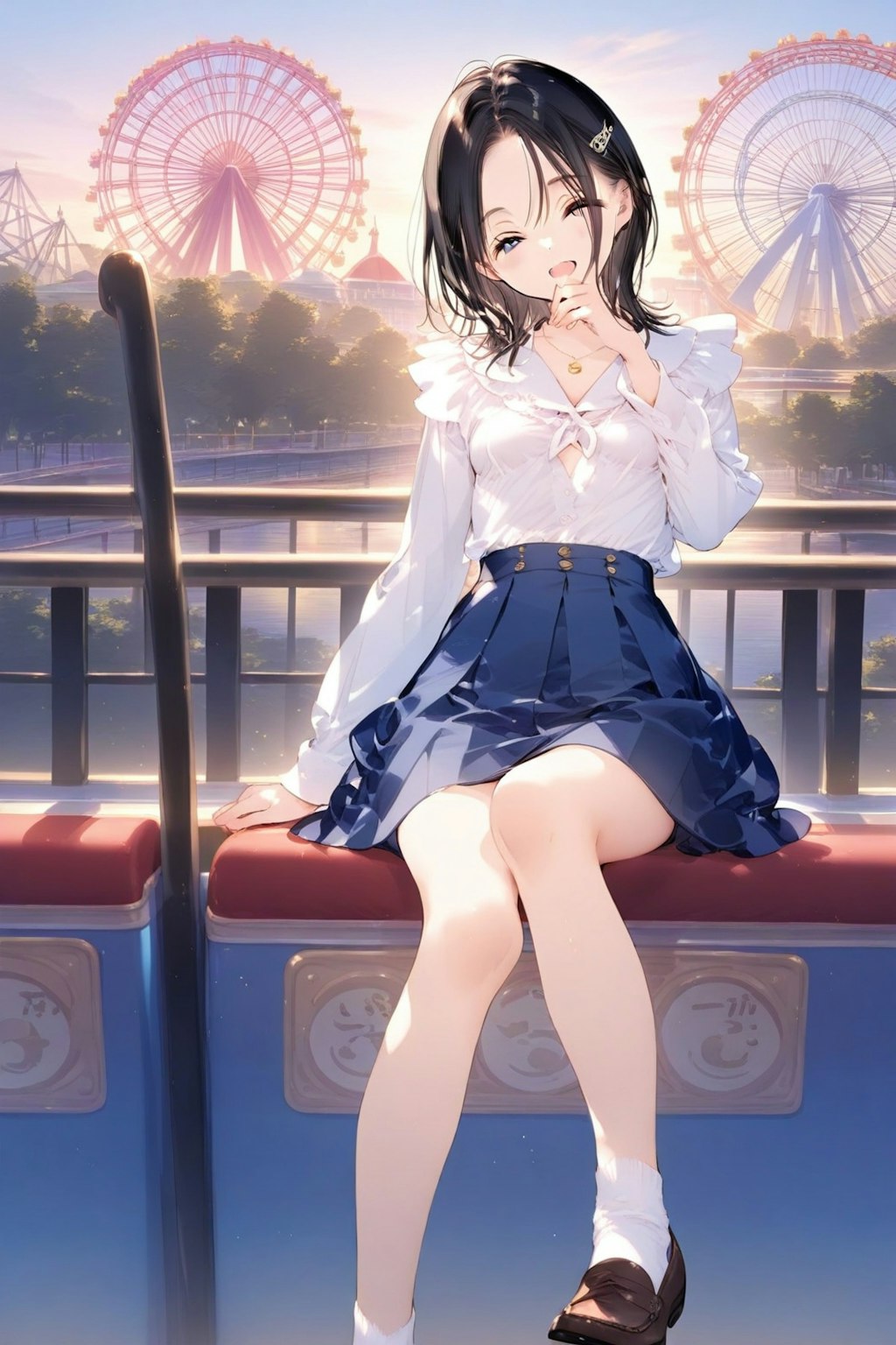 遊園地に行ってみた