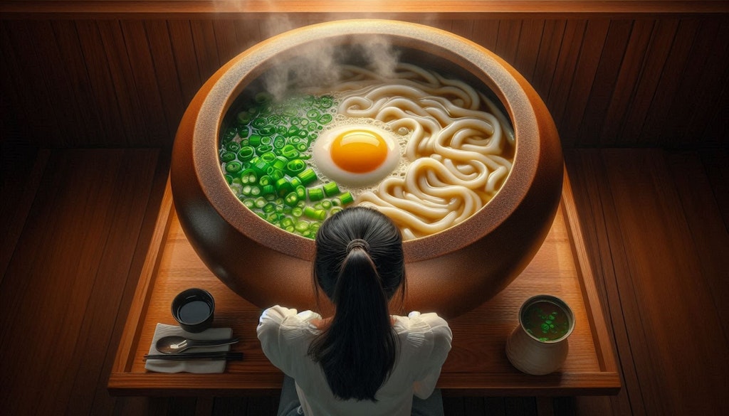 神の繭・味噌煮込みうどん