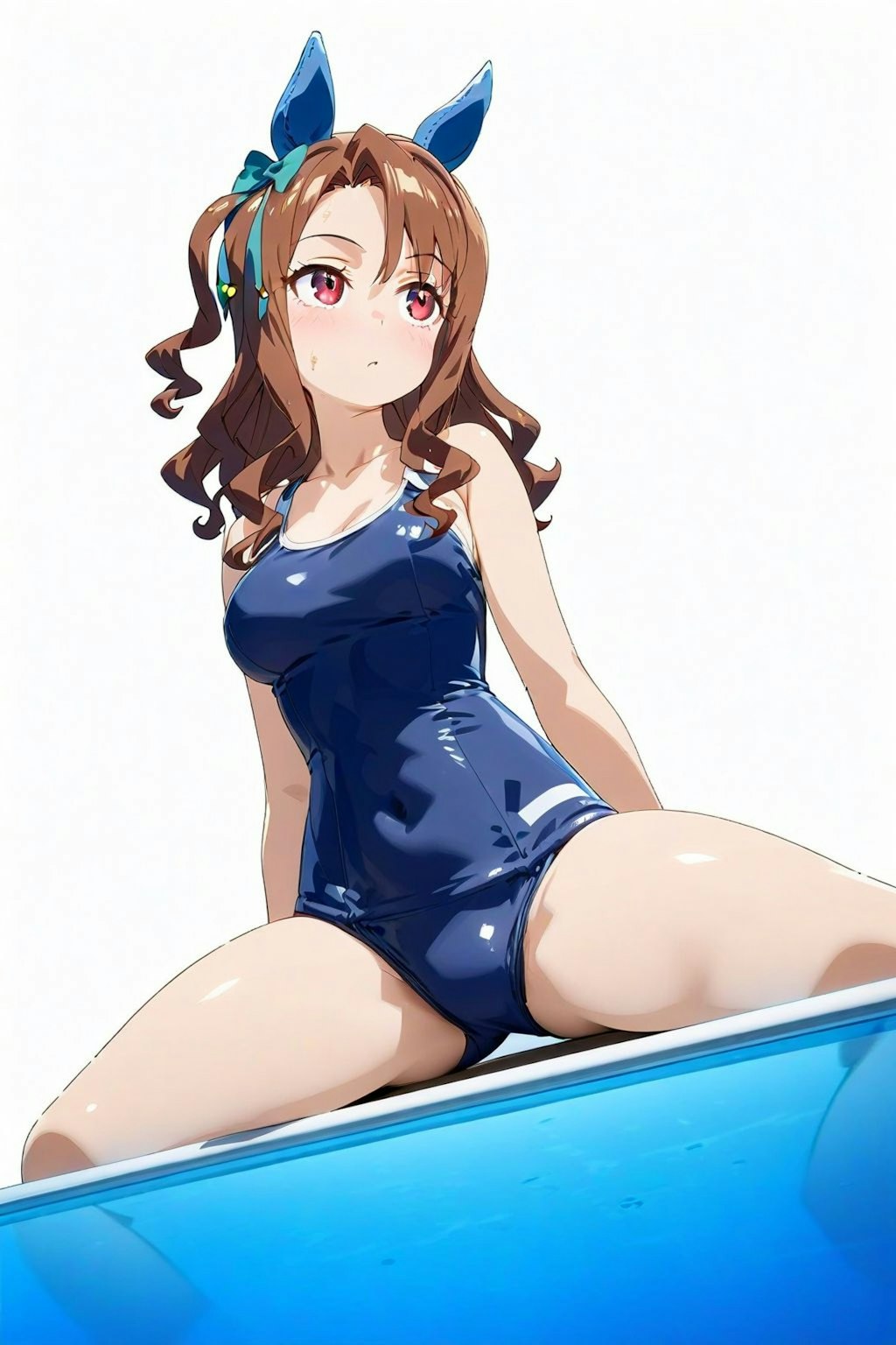 ウマ娘　スク水