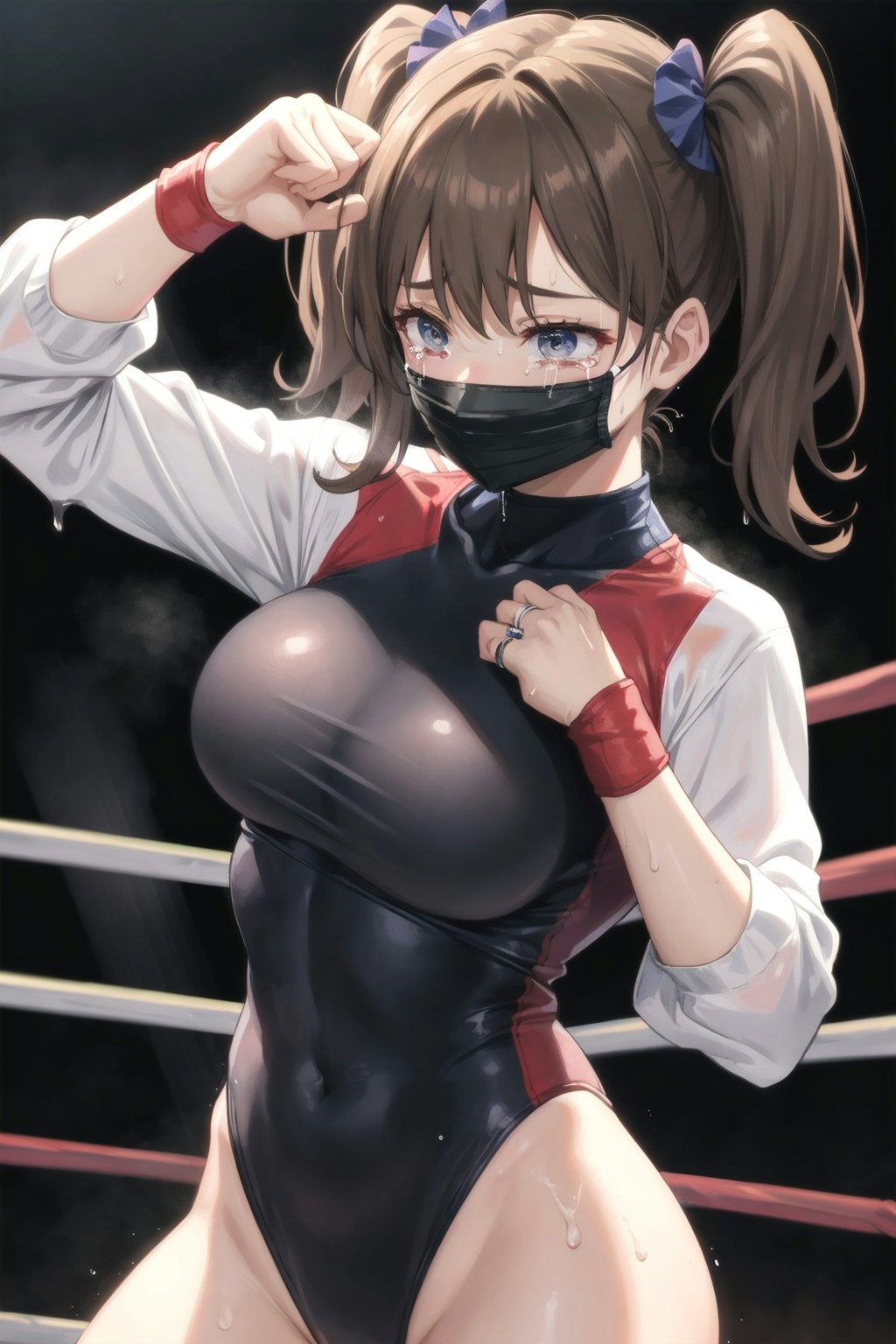 Female masked wrestler