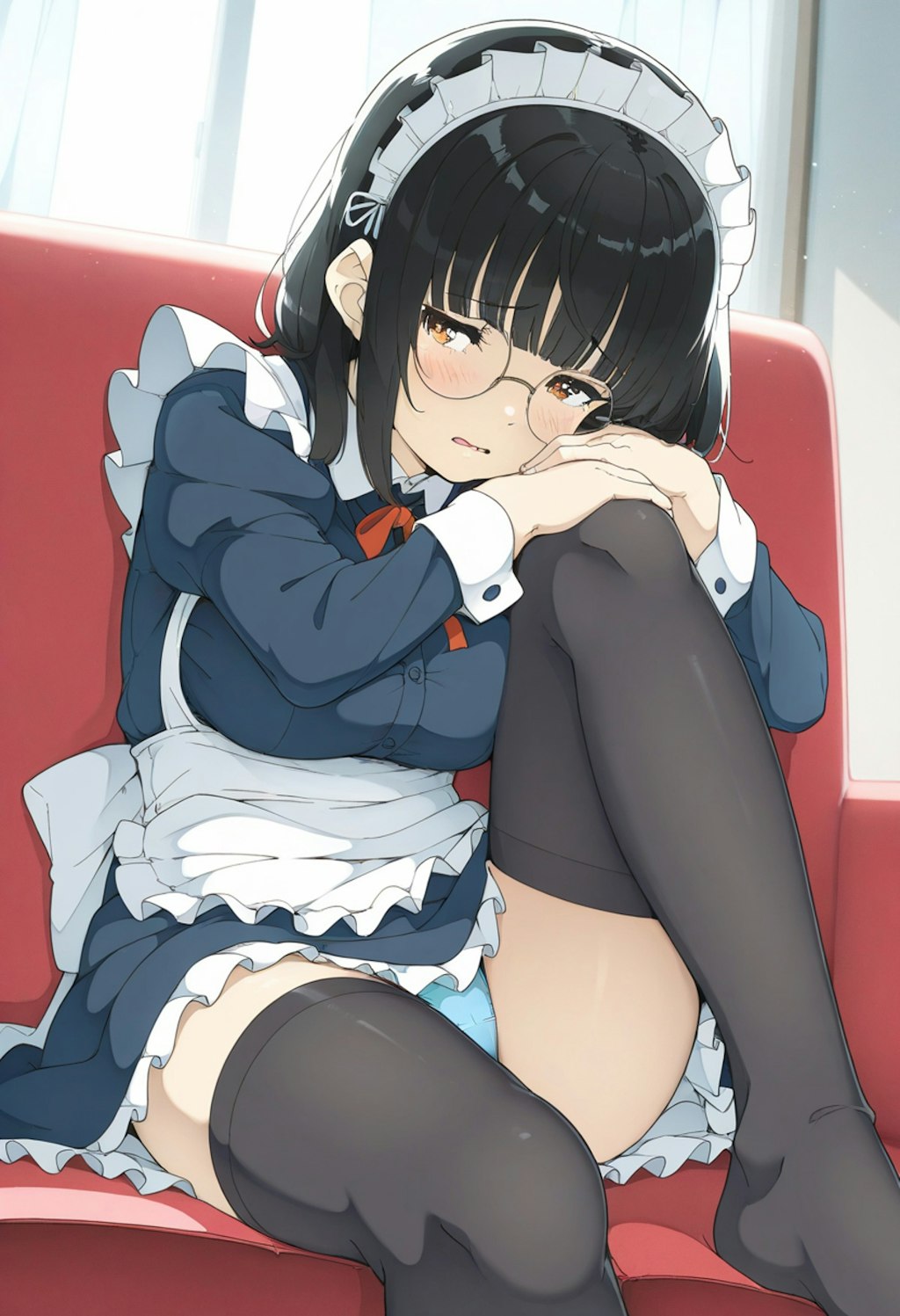 地味子にメイドとして家に通ってもらう