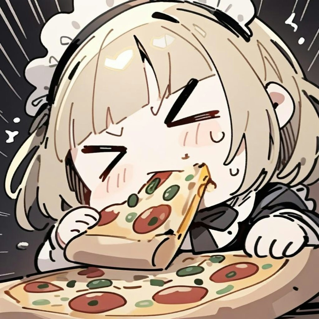 もぐもぐメイドちゃん