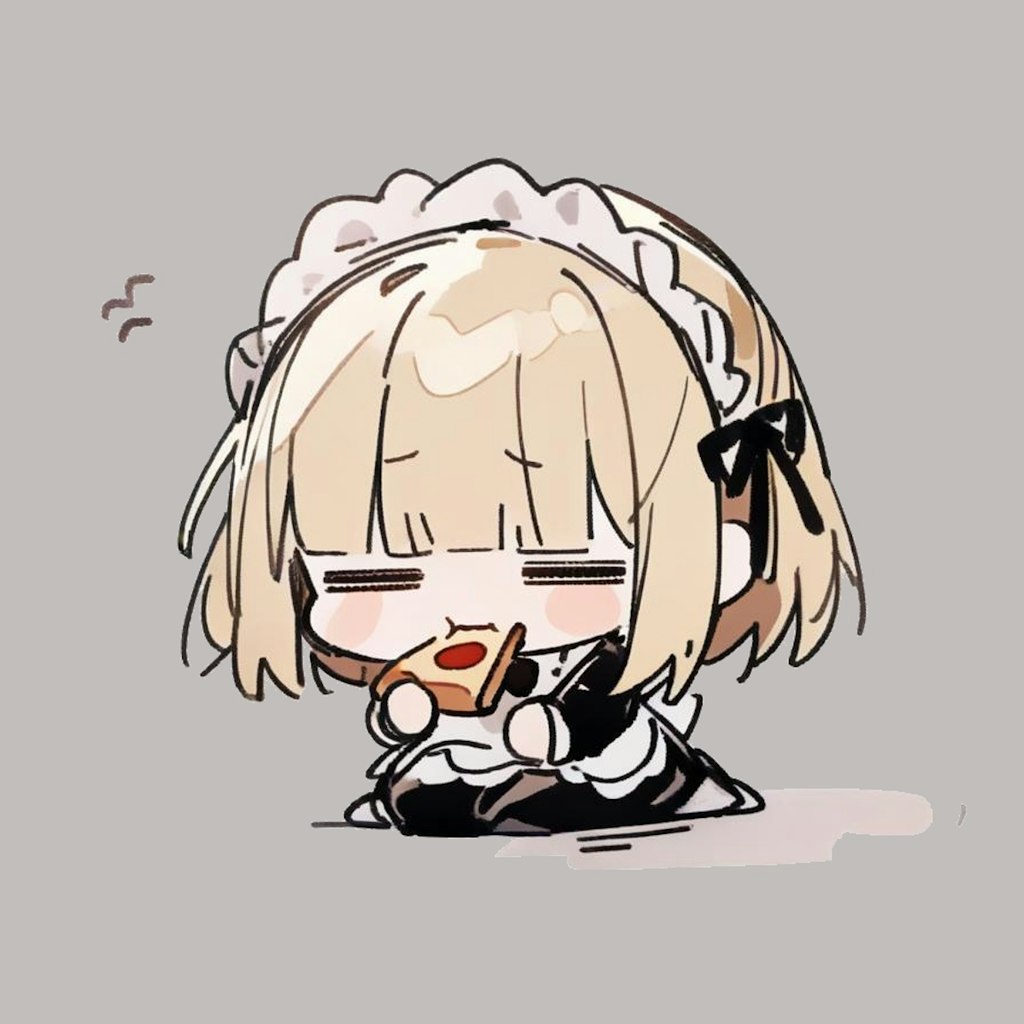もぐもぐメイドちゃん