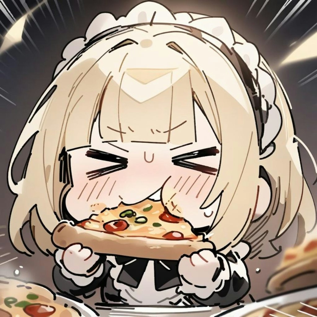 もぐもぐメイドちゃん