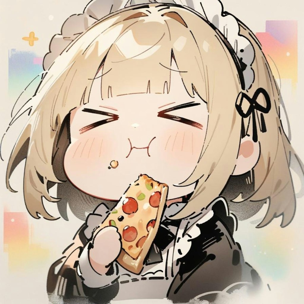 もぐもぐメイドちゃん
