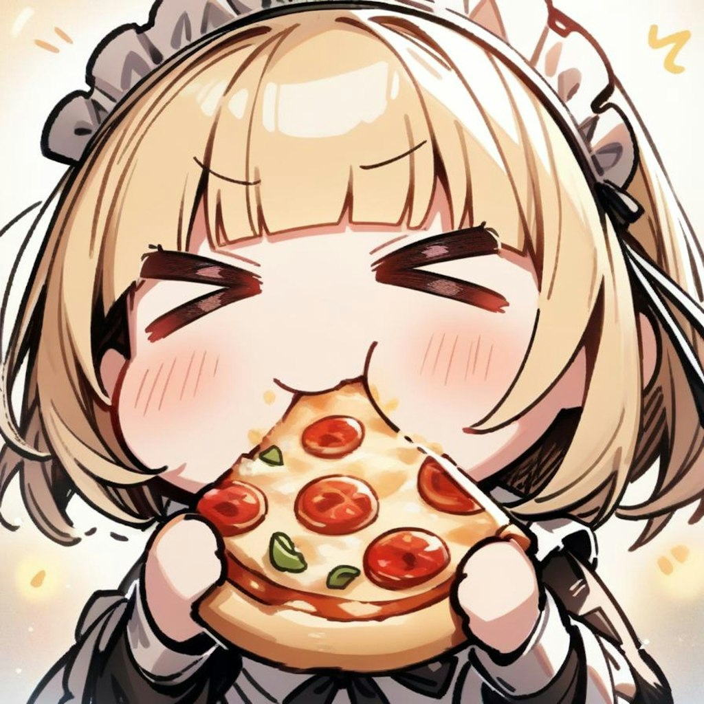 もぐもぐメイドちゃん