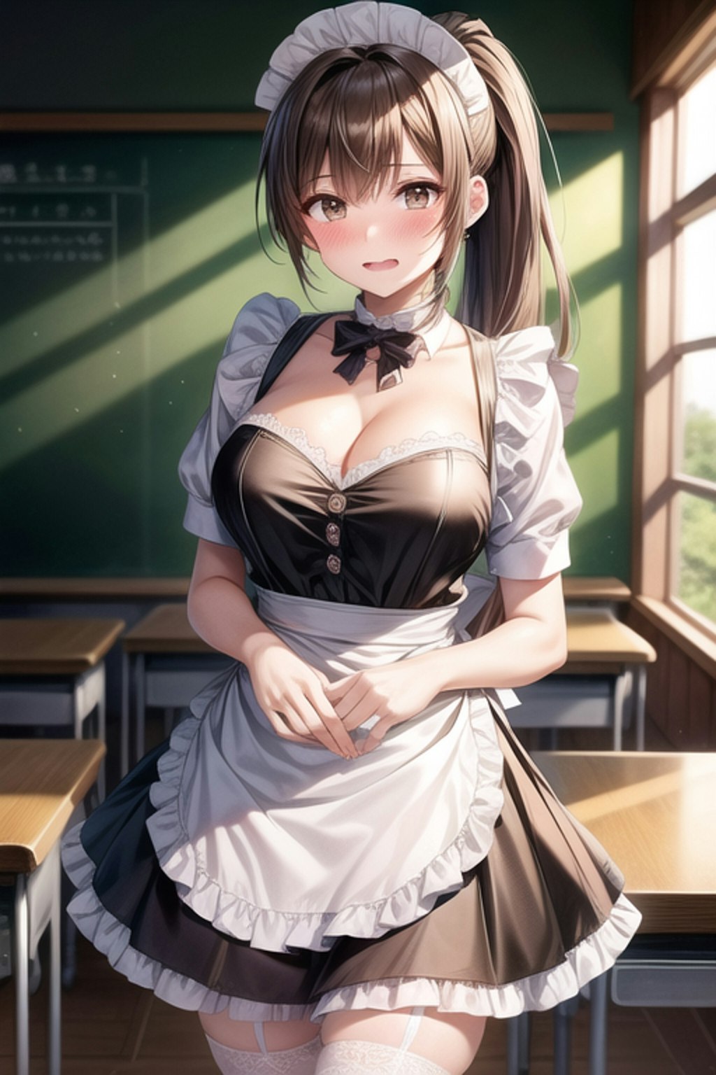 巨乳メイド化