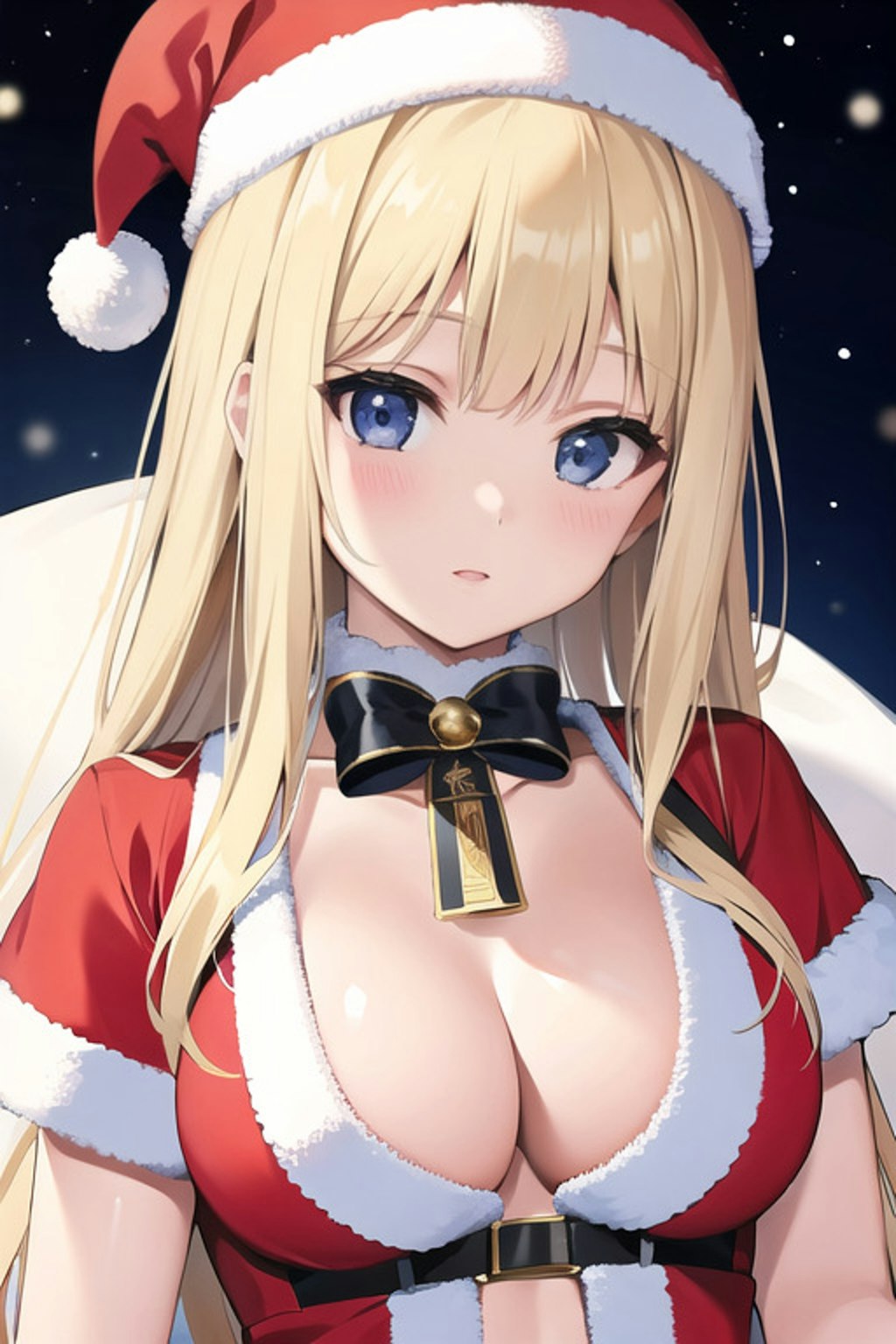 めっちゃ短いプロンプトでSanta Clausを出力