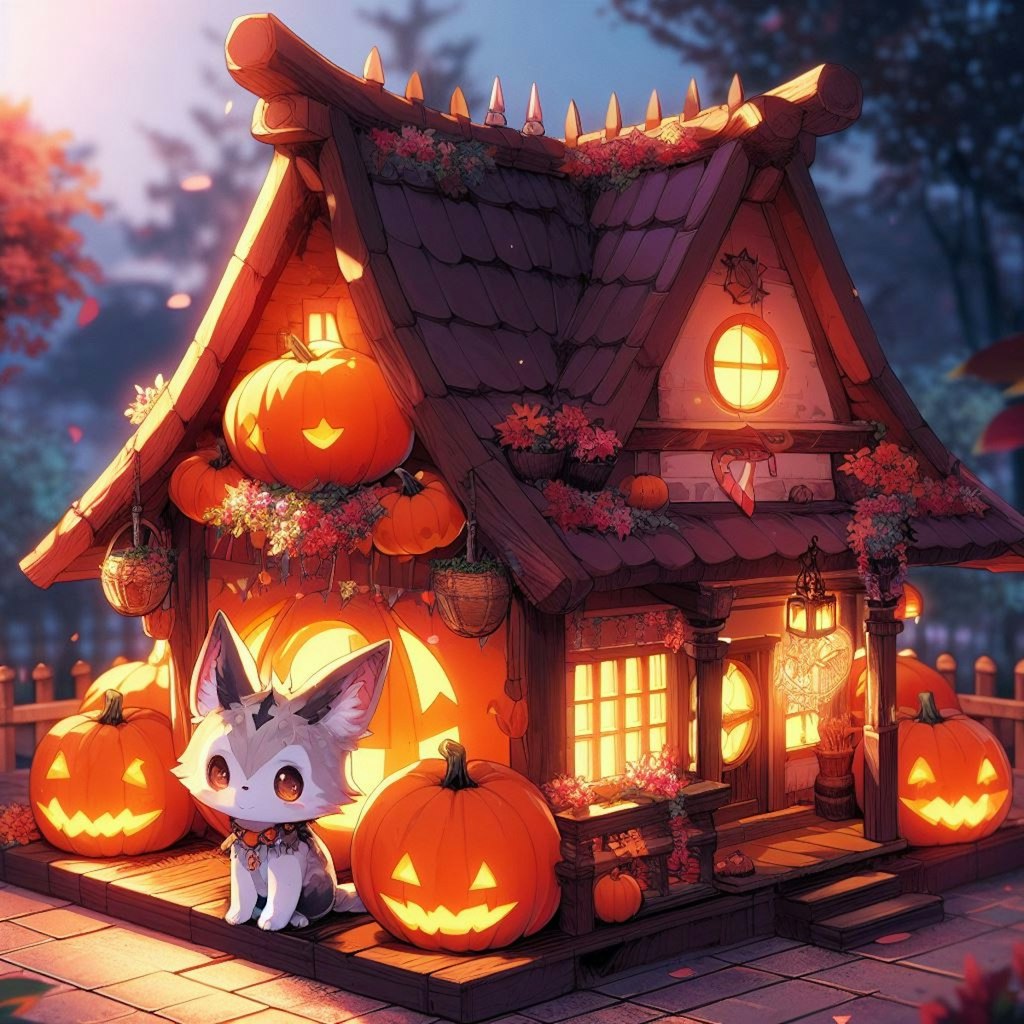 🎃🏡🐺🌛