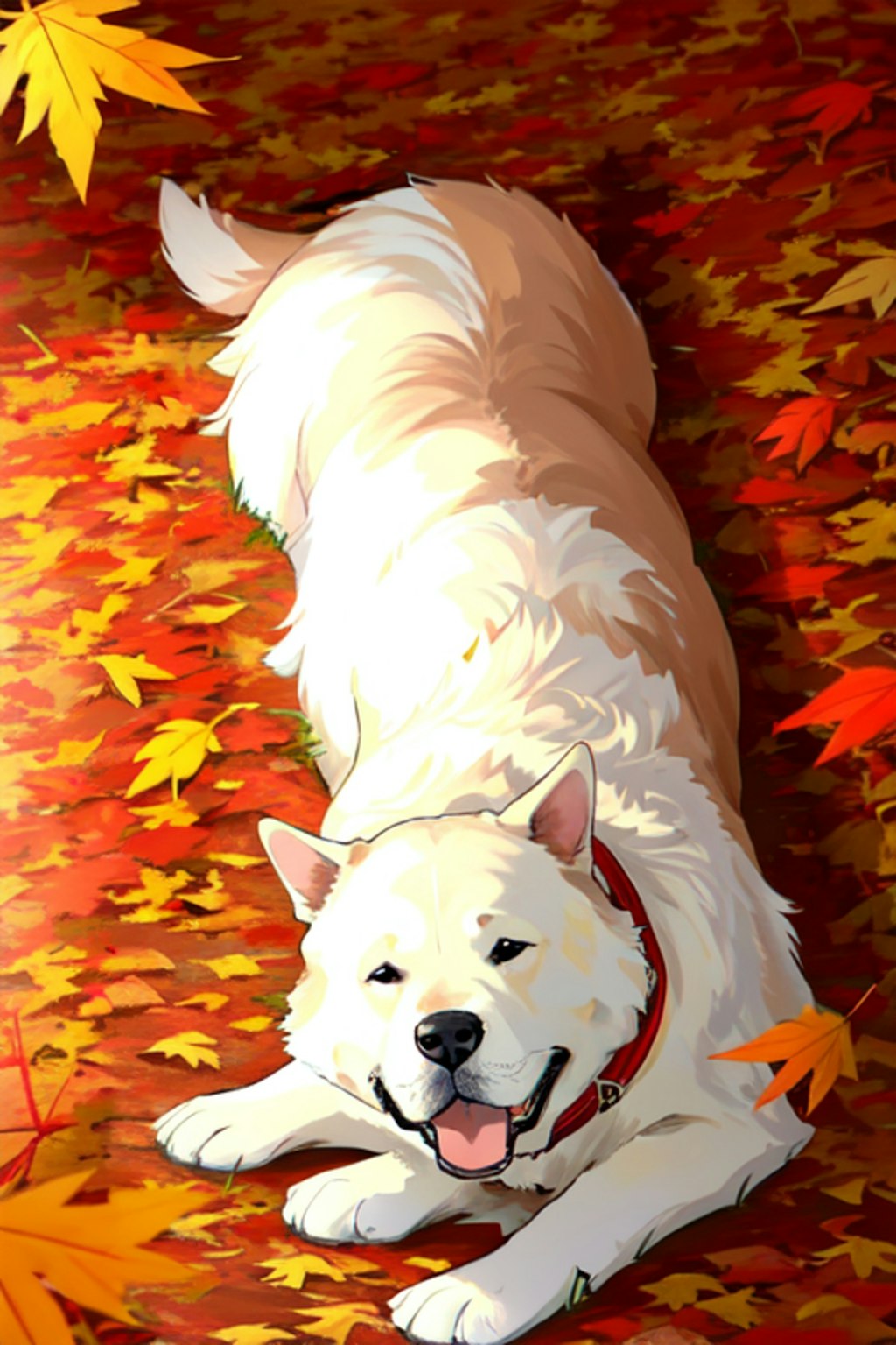 Sleeping in autumn