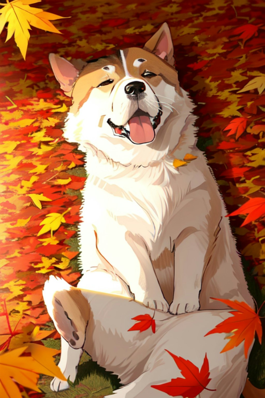 Sleeping in autumn