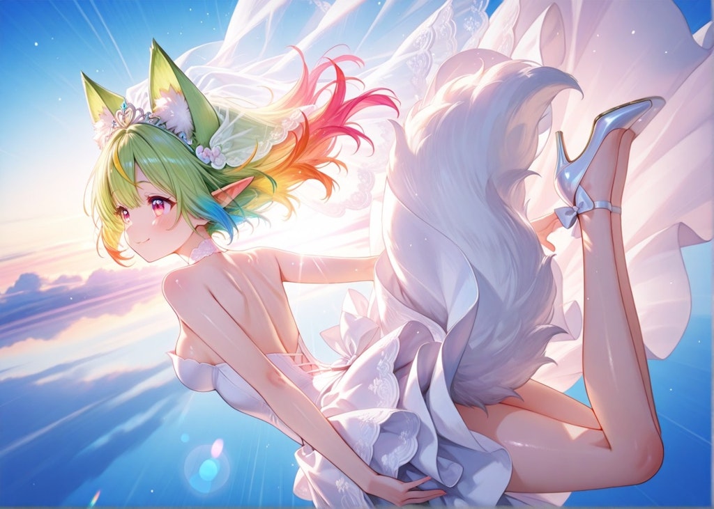 12枚）フリーフォール花嫁