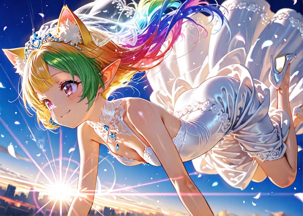 12枚）フリーフォール花嫁