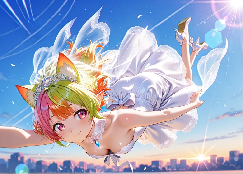 12枚）フリーフォール花嫁