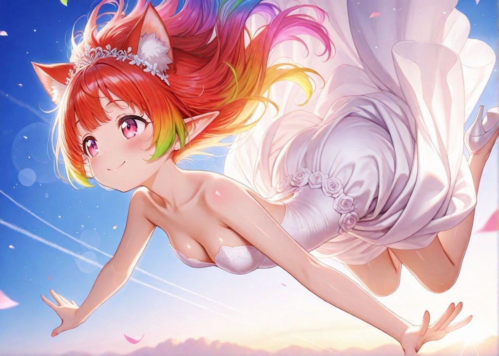 12枚）フリーフォール花嫁