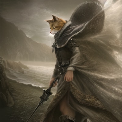 猫の剣士
