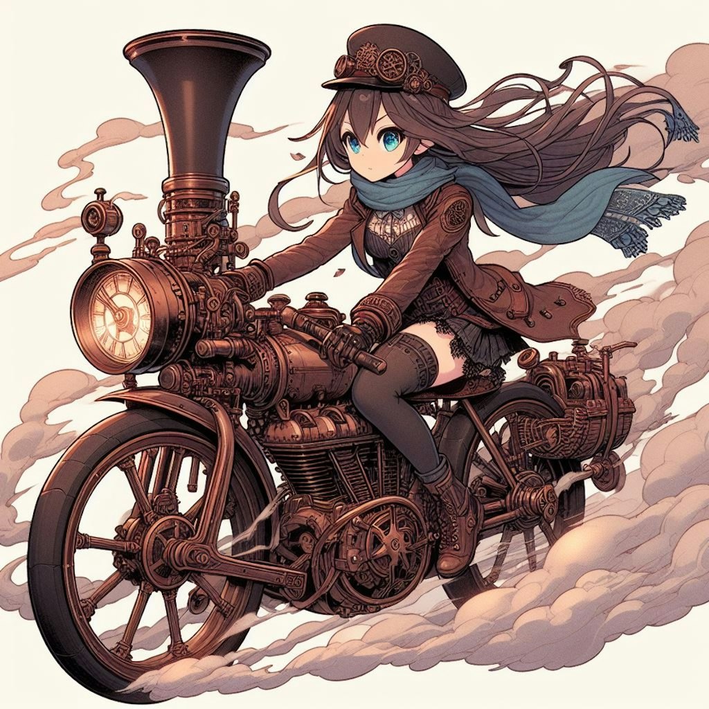 蒸気機関バイク2
