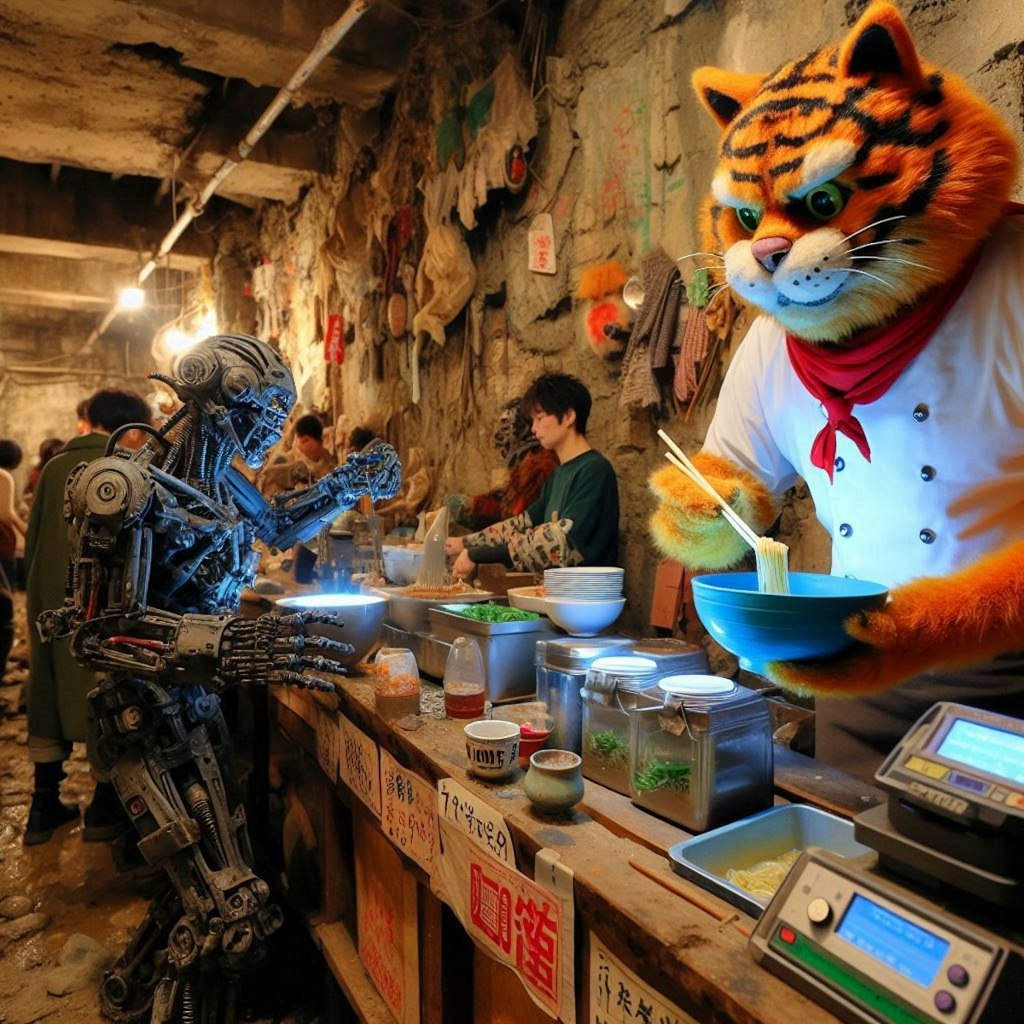 猫のラーメン屋さん