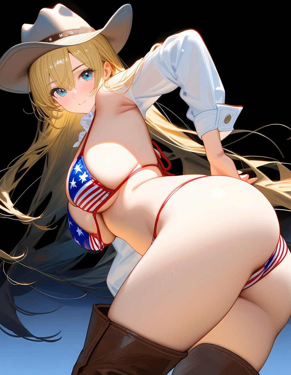 アメリカンビキニなカウガール