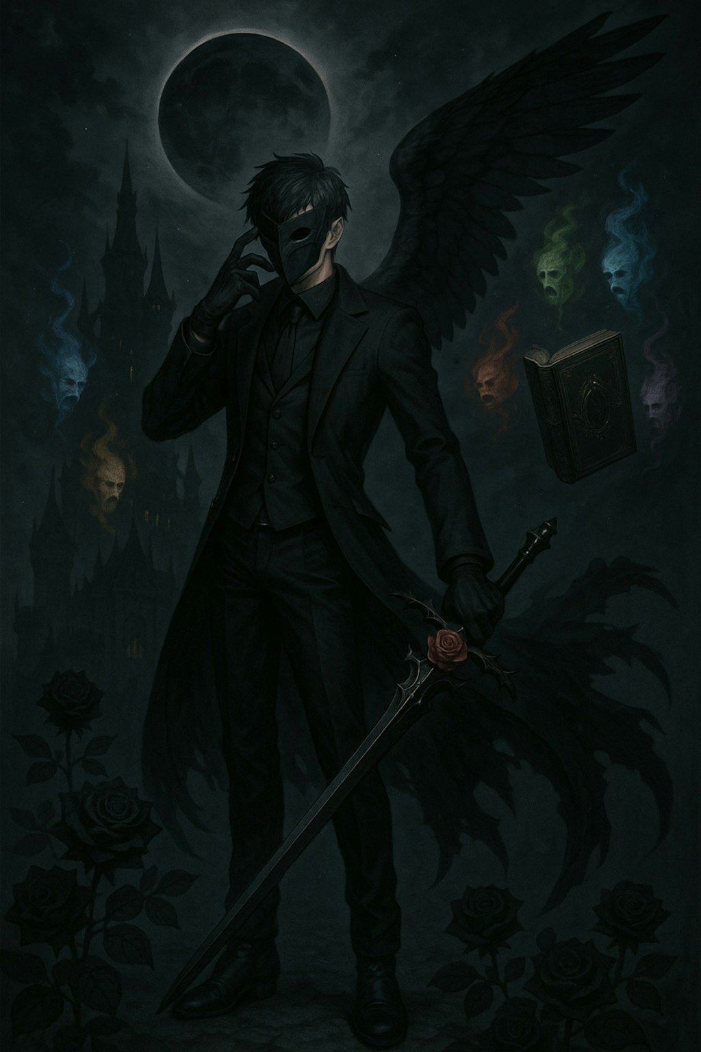 小説『黒歴史徒漆黒乃月』【ニャンノ世界】