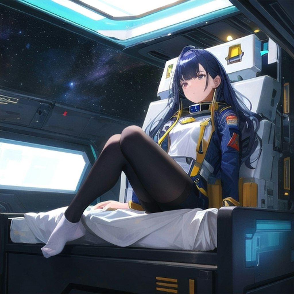 宇宙艦隊の女