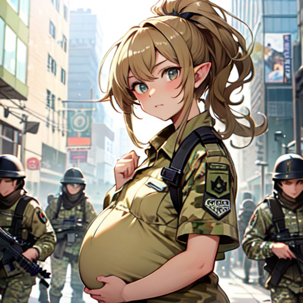 戦闘妊娠少女２０９