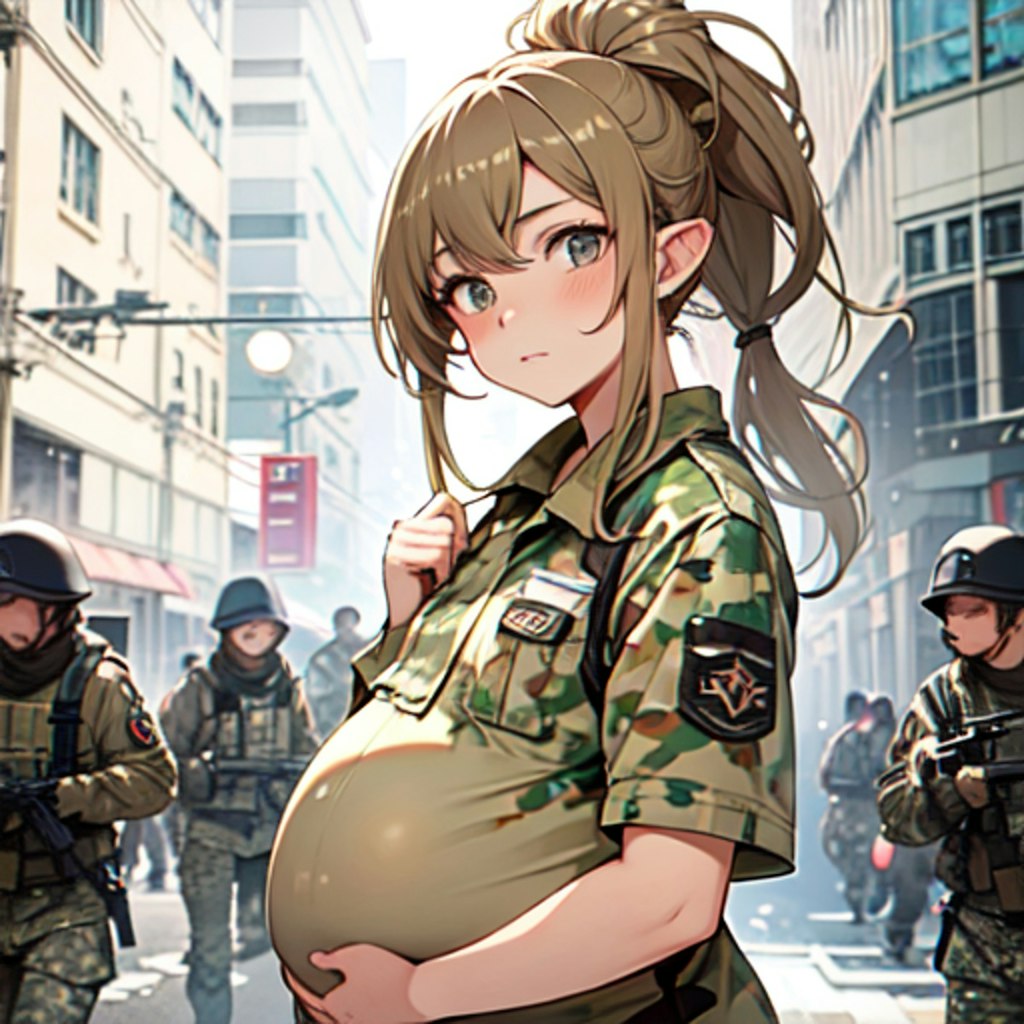 戦闘妊娠少女２０９