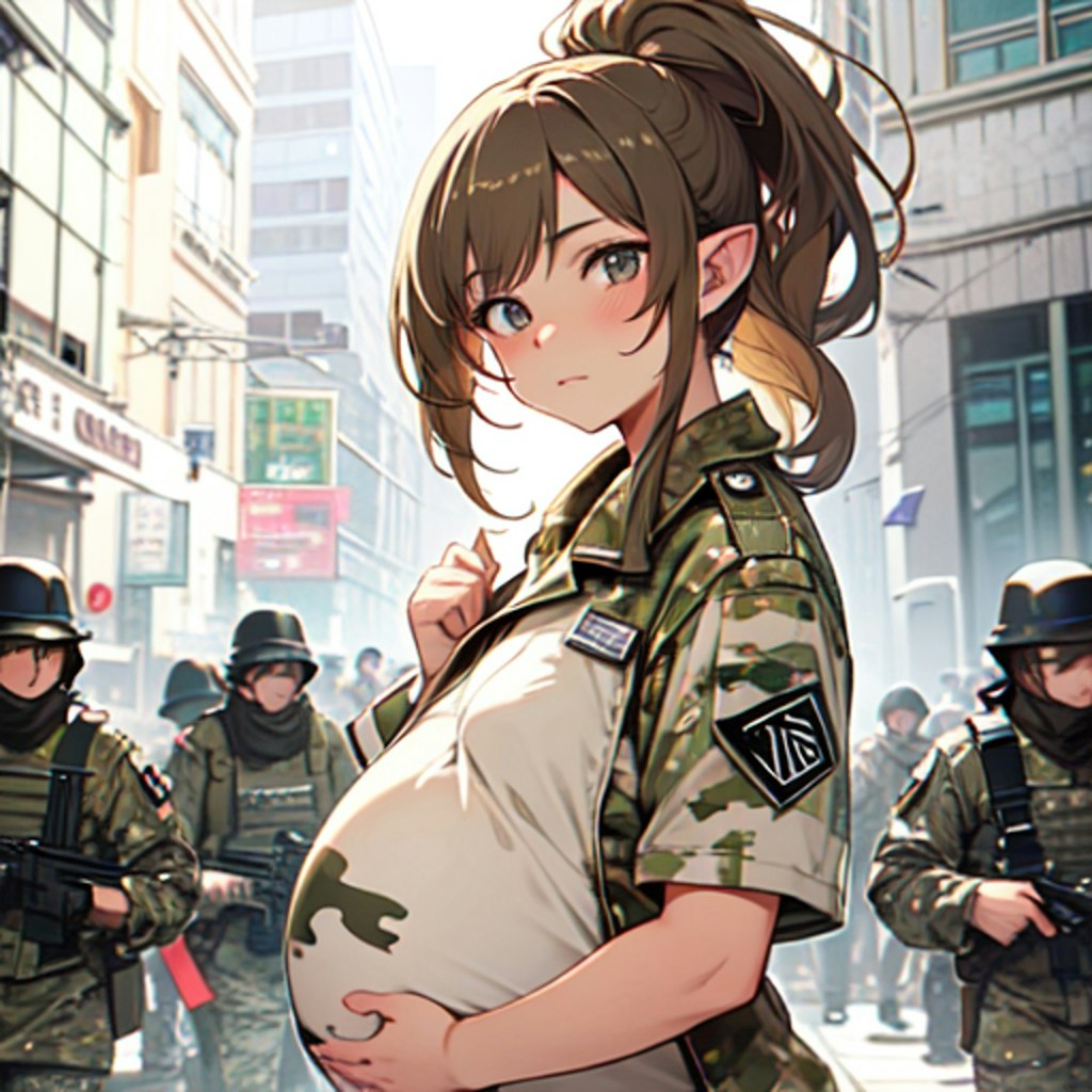 戦闘妊娠少女２０９