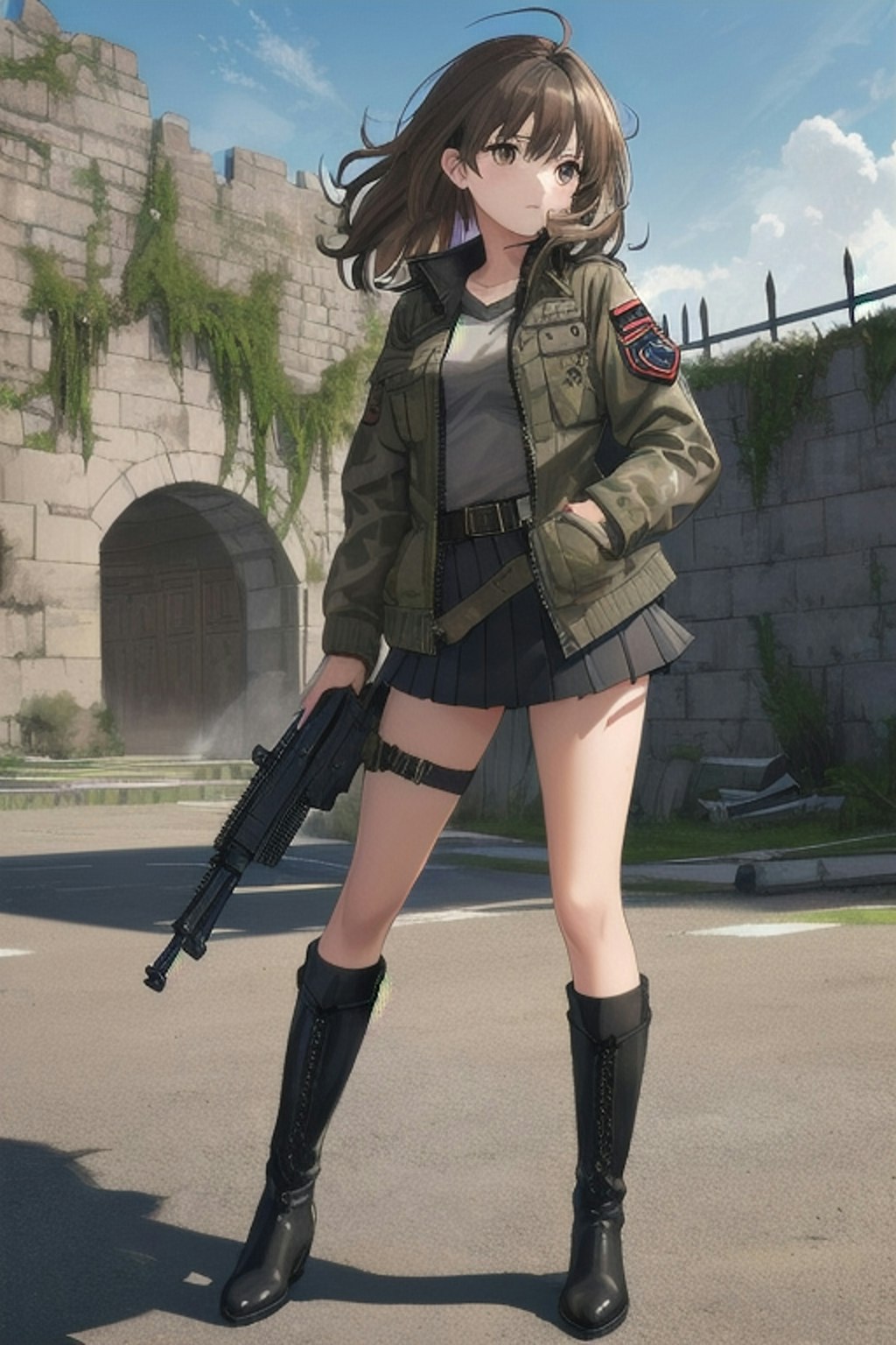 兵隊少女