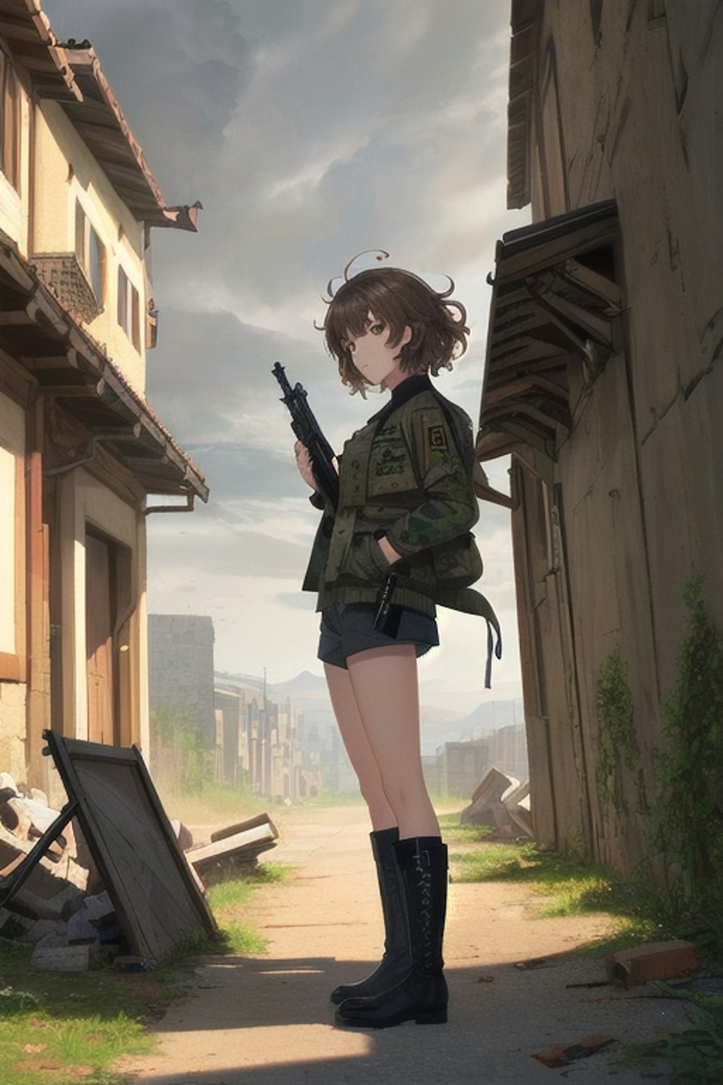 兵隊少女