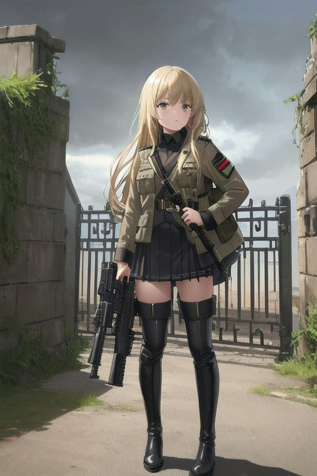 兵隊少女