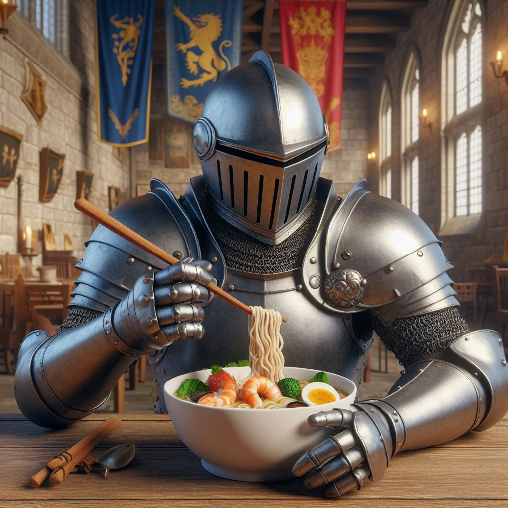 騎士seafood noodle