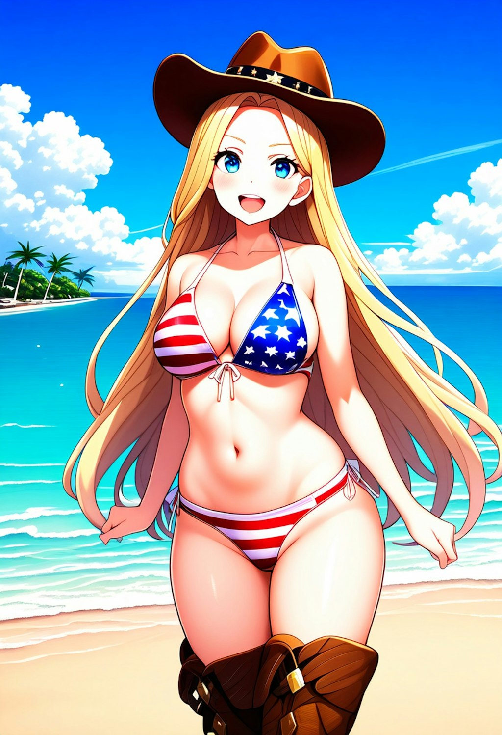 夏のアメリカンガール