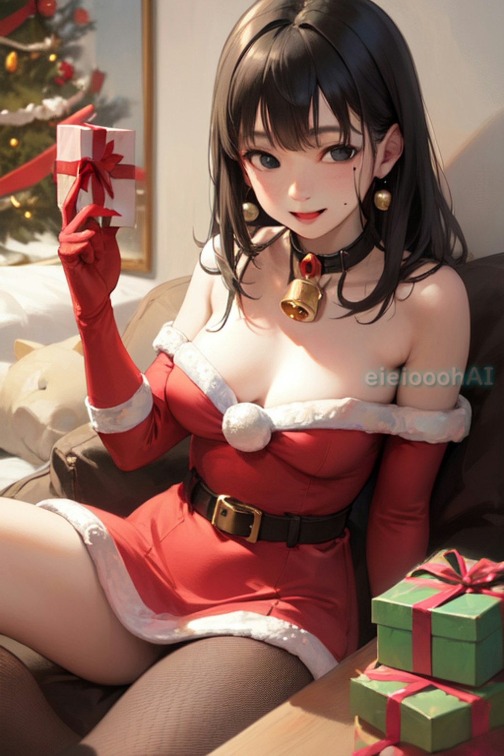 色波　クリスマスだー　えっ？